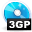 Leawo Free DVD to 3GP Converter icon